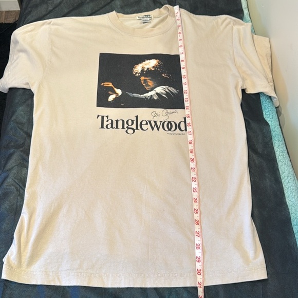 🔥Seiji Ozawa Beige Graphic T-Shirt from Tanglewood🔥 - Picture 4 of 6